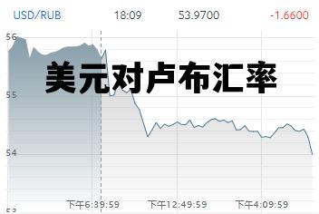美元对卢布汇率_美元对卢布汇率下跌是什么意思